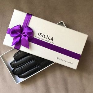 ISILILA Men’s Italian Sheepskin Leather Gloves